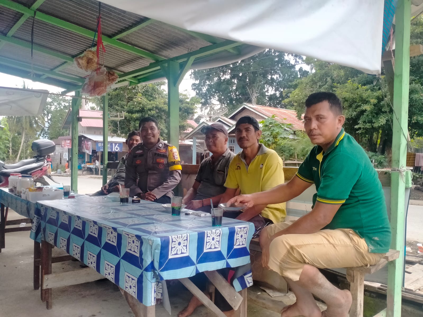 Bhabinkamtibmas Nagari Panti Patroli Sambang,  Door To Door System dengan warga  binaan
