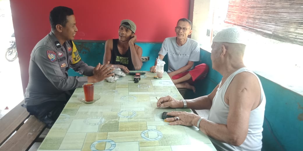 Bhabinkamtibmas Nagari Ladang Panjang  ingatkan Warga Binaan Jangan Menggunakan Knalpot Brong .j…