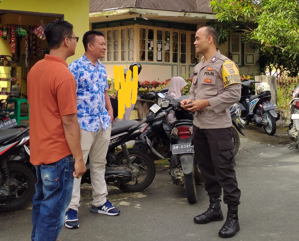 Bhabinkamtibmas Polsek Lubuk Sikaping Melaksanakan kegiatan THTS / DDS ke masyarakat nagari Jambak. 
