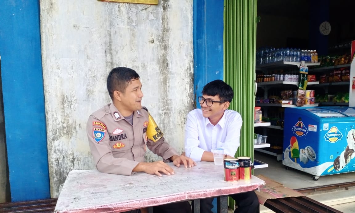 Bhabinkamtibmas  THTS / DDS Kepada Masyarakat Tikalak Luar Jorong V Nagari Tanjuang Baringin.
