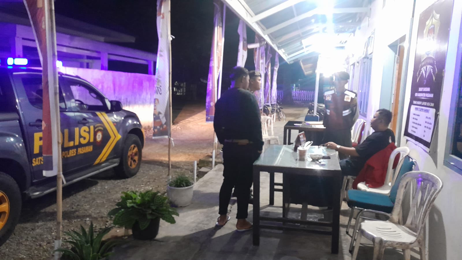 Sat Samapta  Patroli Dialogis  dengan Mendatangi lokasi rawan Kamtibmas. 