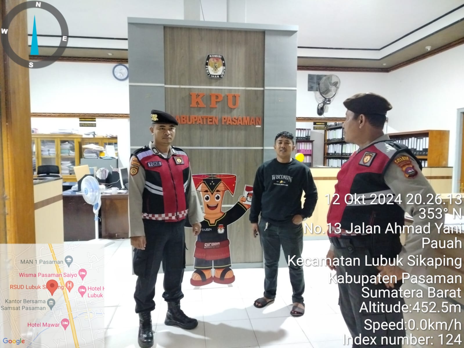 Sat Samapta Patroli Preventif Dalam Rangka Harkamtibmas di seputaran Kota Lubuk Sikaping
