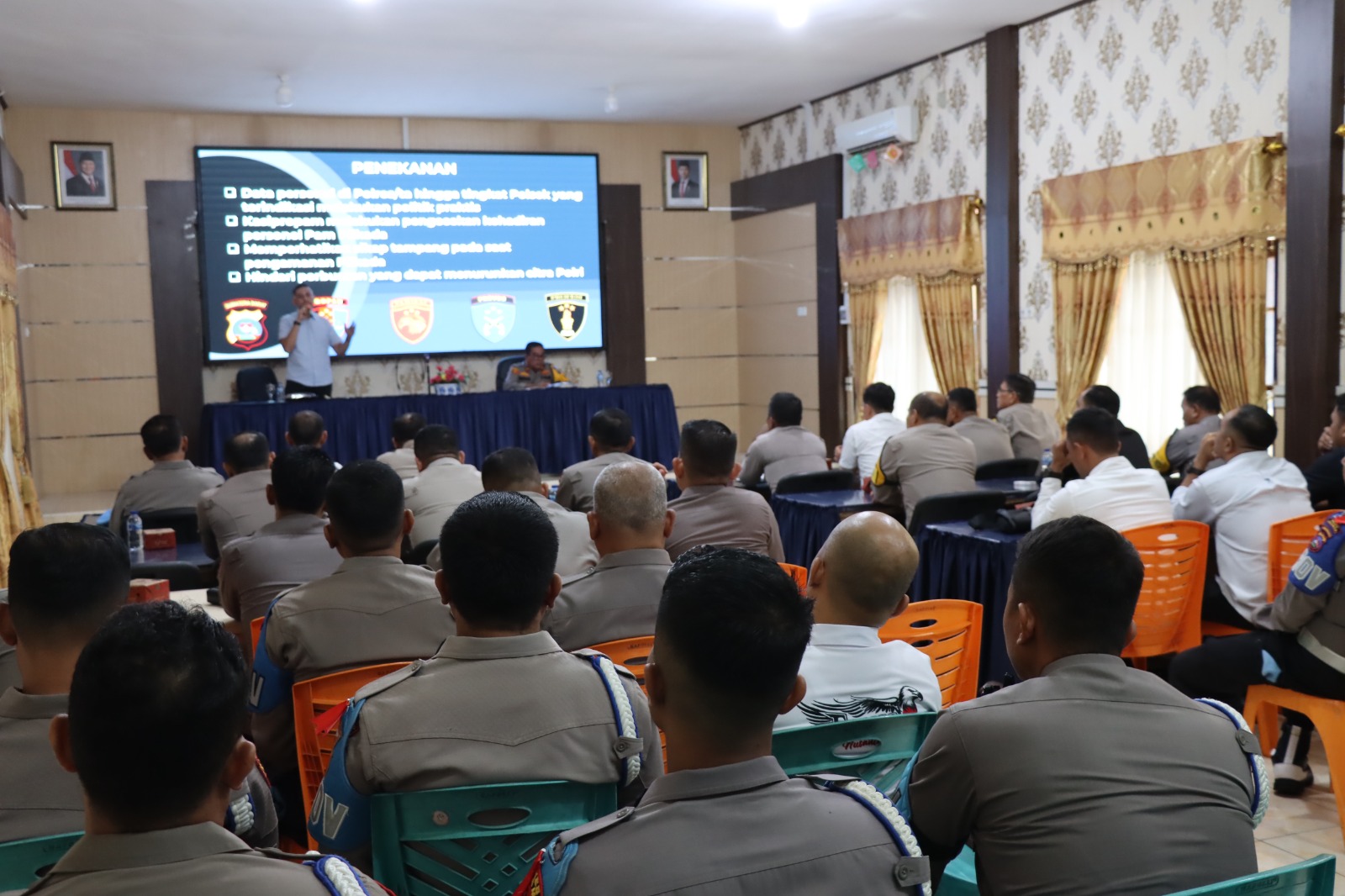 Polres Pasaman Terima Kunjungan Tim Supervisi Bidpropam Polda Sumbar