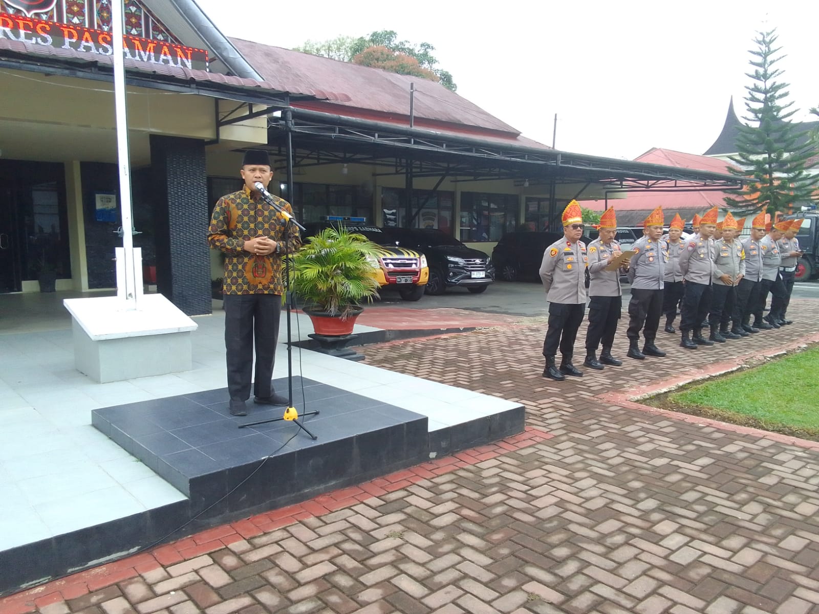 Dalam Rangka Meningkatkan Keimanan Dan Ketaqwaan Personel, Polres Pasaman Gelar Ceramah Agama