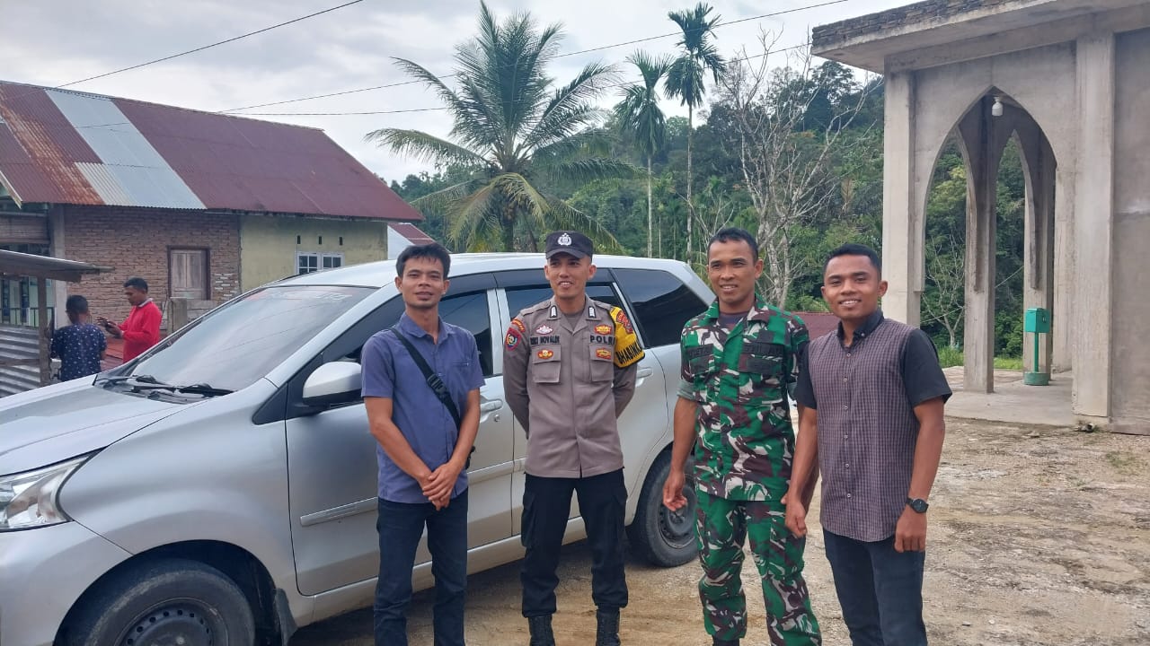 Bhabinkamtibmas  Himbauan Menjaga situasi Kamtibmas agar tetap kondusif  Memasuki Tahapan Pilkada Serentak Tahun 2024