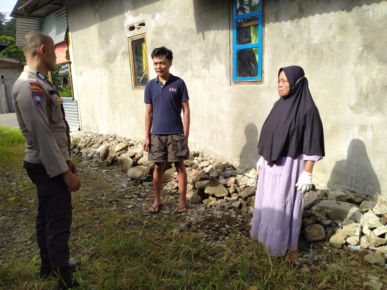 Bhabinkamtibmas Polsek Kubuk Sikaping Sosialisasi Penerimaan Anggota Polri tahun 2025