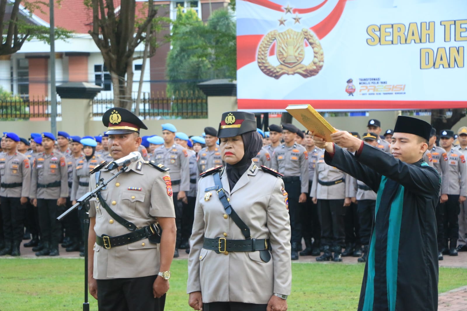 Kapolda Sumbar Pimpin Sertijab Kapolsek Sipora, Polres Kep. Mentawai