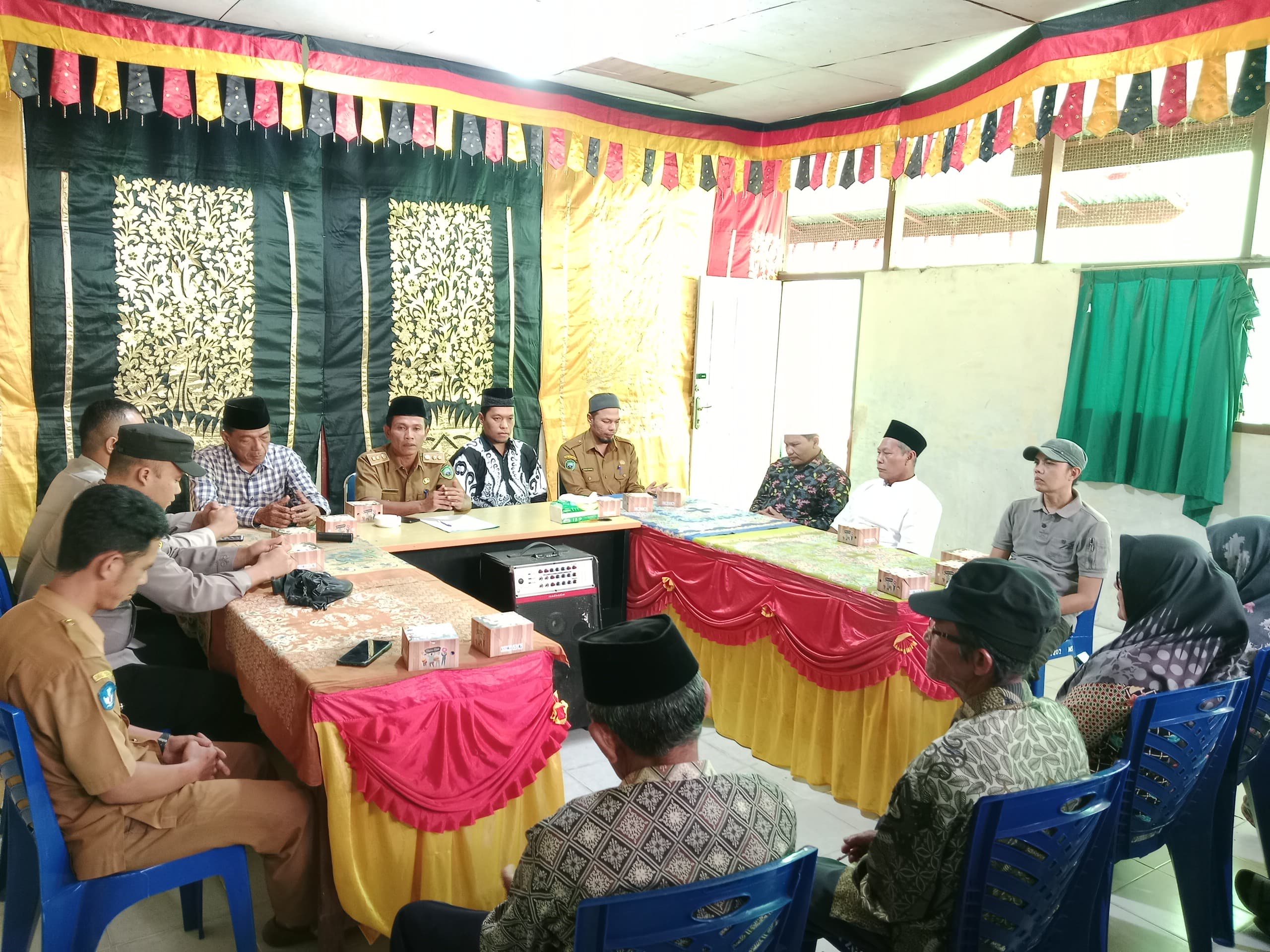 Bhabinkamtibmas Nagari Aia Manggih Selatan  THTS dan sosialisasi Kepada Warga  canggang untuk mensukseskan program Asta Cita 