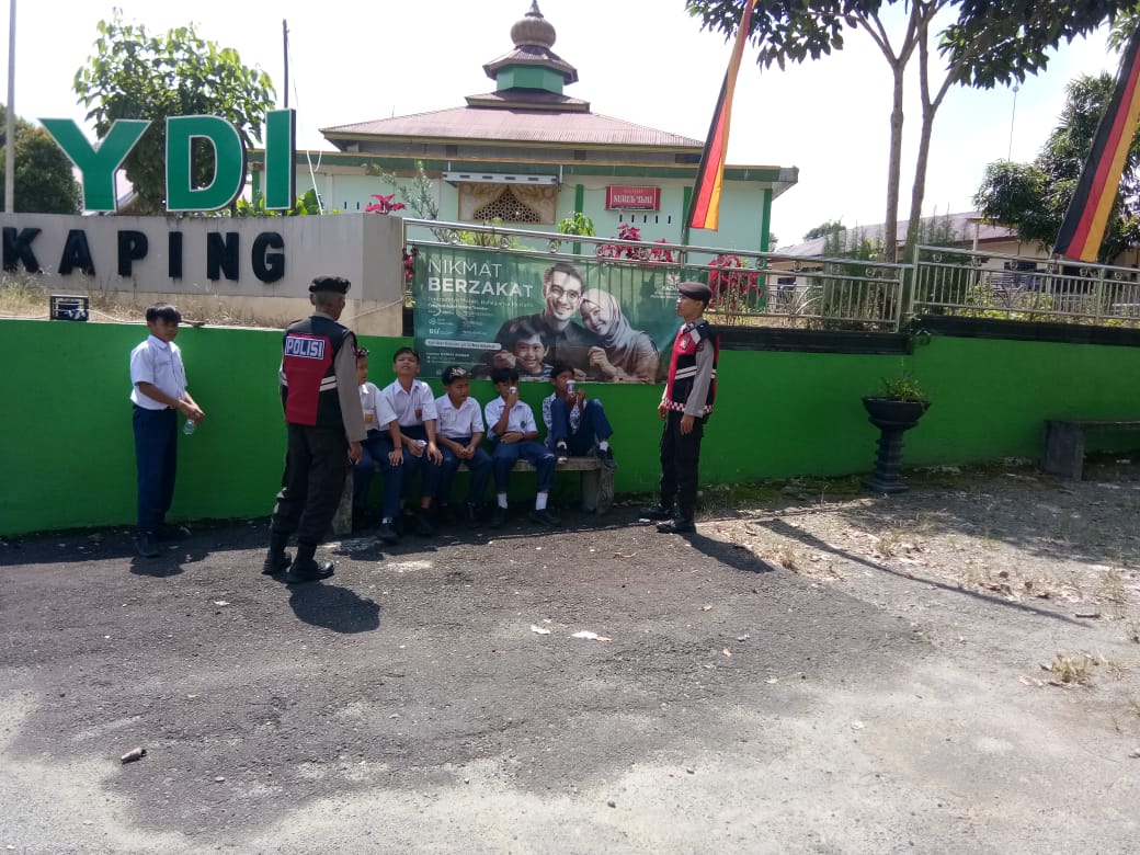 Sat Samapta  Patroli Dialogis/Preventif dan himbauan Kamtibmas diseputaran Kota lubuk Sikaping