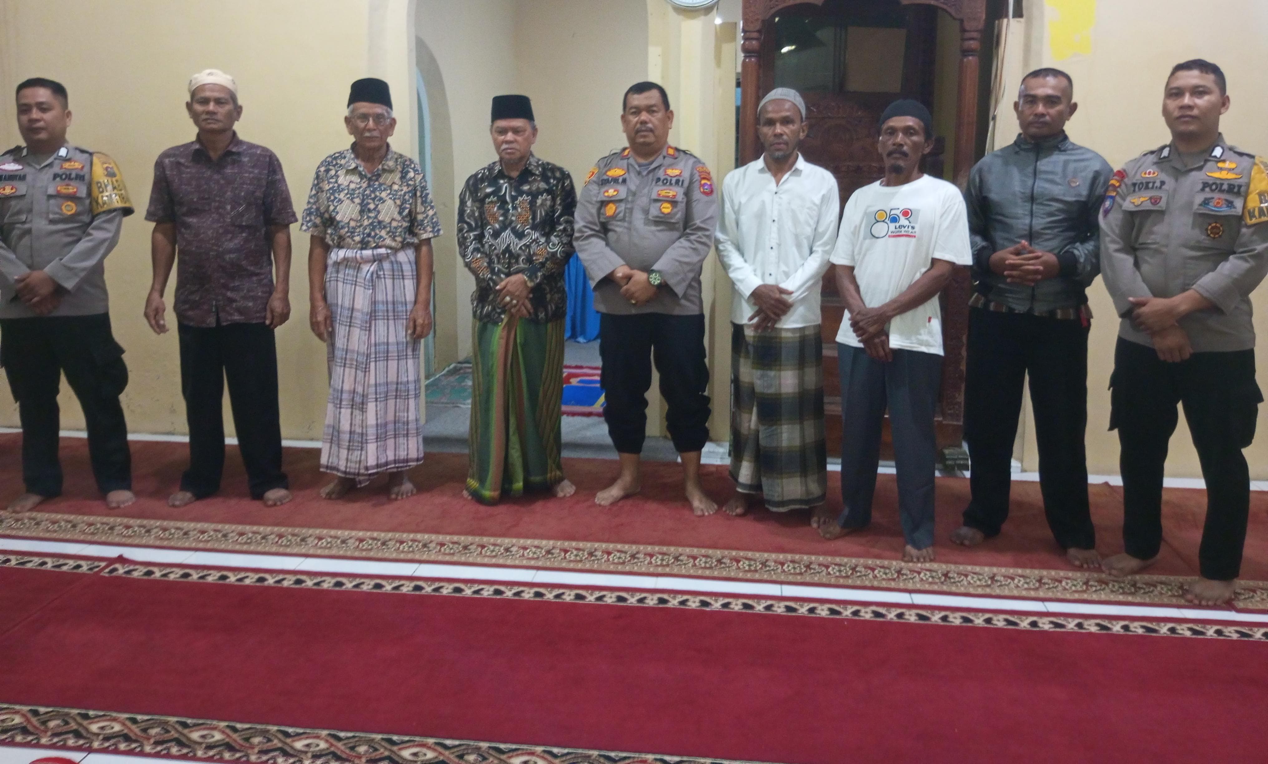 Kapolsek Bonjol Serap Masukan Dari Masyarakat Datangi Masjid SYEHC MUHAMMAD SAID