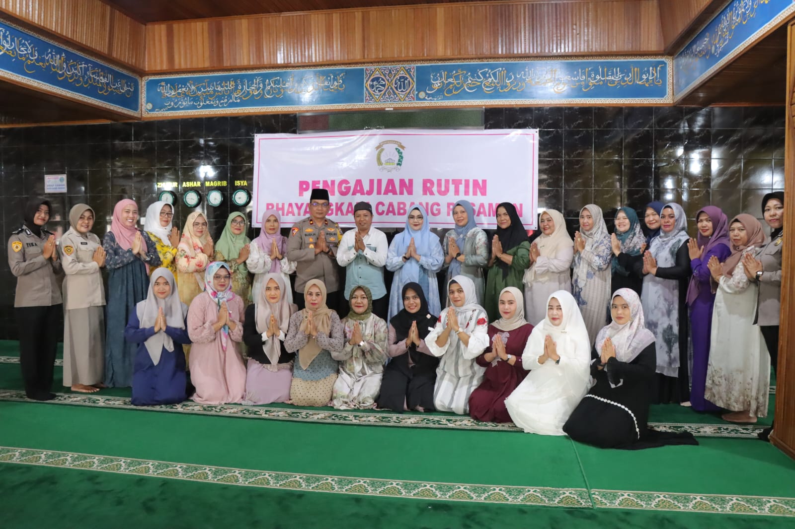 Gelar Pengajian Rutin Bhayangkari Cabang Pasaman,Tingkatkan Keimanan dan Ketakwaan 